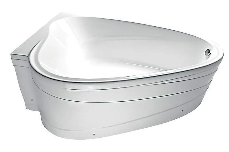 Ванна акриловая 1MarKa Love 185 x 135 см, асимметричная, белая, левая/правая - фото 4