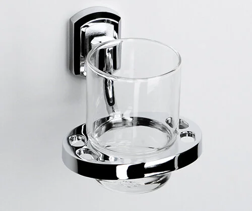 Стакан для ванной WasserKRAFT Oder хром - фото 3