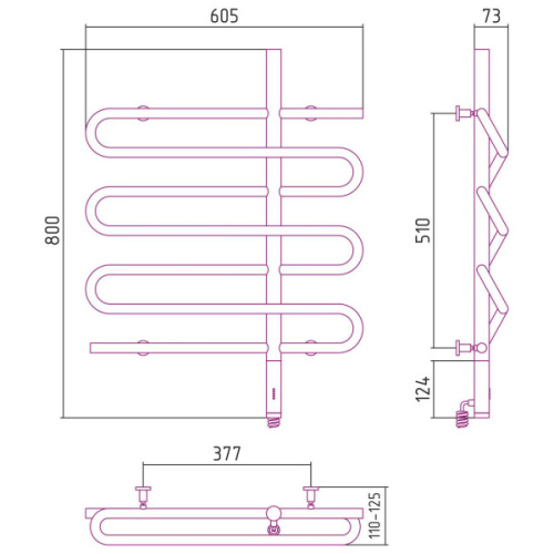 Схема, s образные, вертикальные - фото 4
