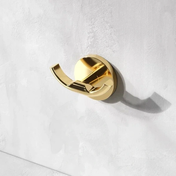 Крючок для ванной Am.Pm X-Joy золото - фото 4