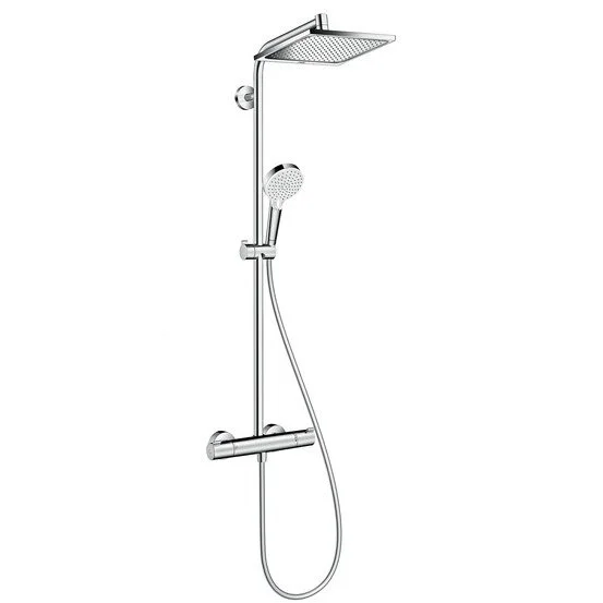 Душевая стойка Hansgrohe Crometta E с термостатом - фото 1