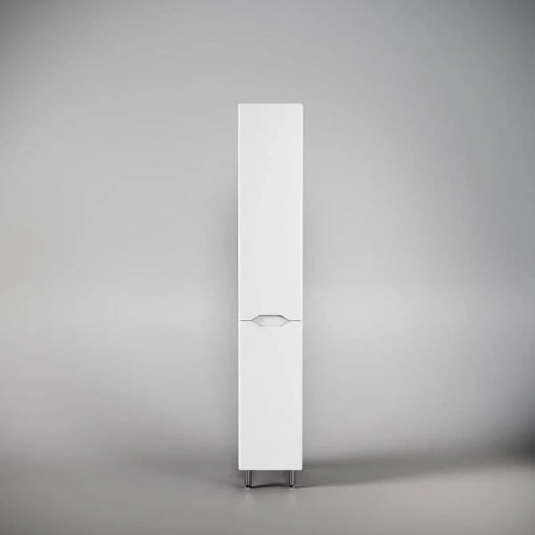 Шкаф-пенал Style Line Марелла Люкс Plus 30 см левый, белый матовый антискрейтч, недорого - фото 4