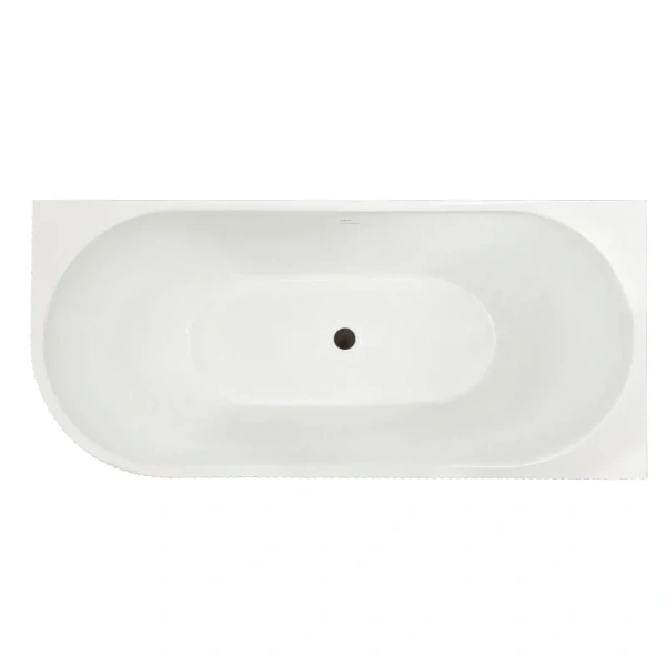 Ванна акриловая Royal Bath Nero RB710301L-BL/RB710301R-BL, 170 x 78 см, левая/правая, цвет белый, асимметричные - фото 5