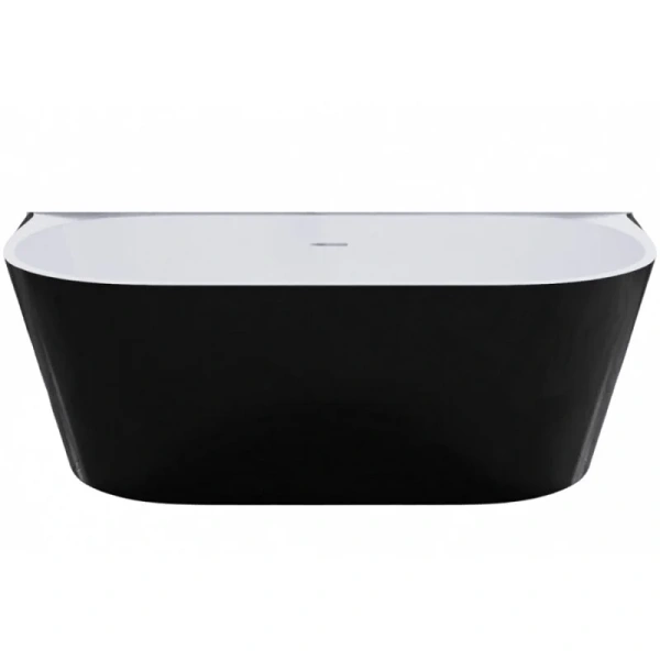 Ванна акриловая Frank F6163, 12531, 170 х 80 см, цвет белый/черный, 170х80 - фото 4