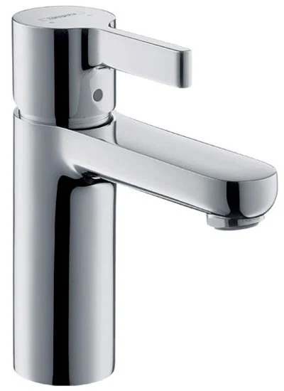 Смеситель для раковины Hansgrohe Metris S со сливным гарнитуром - фото 1