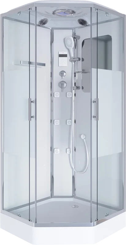 Душевая кабина Niagara Ultra 90х90 см с гидромассажем - фото 1