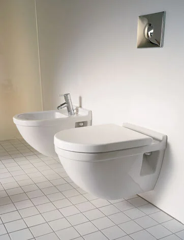 Унитаз подвесной Duravit Starck 3 белый, белые - фото 6