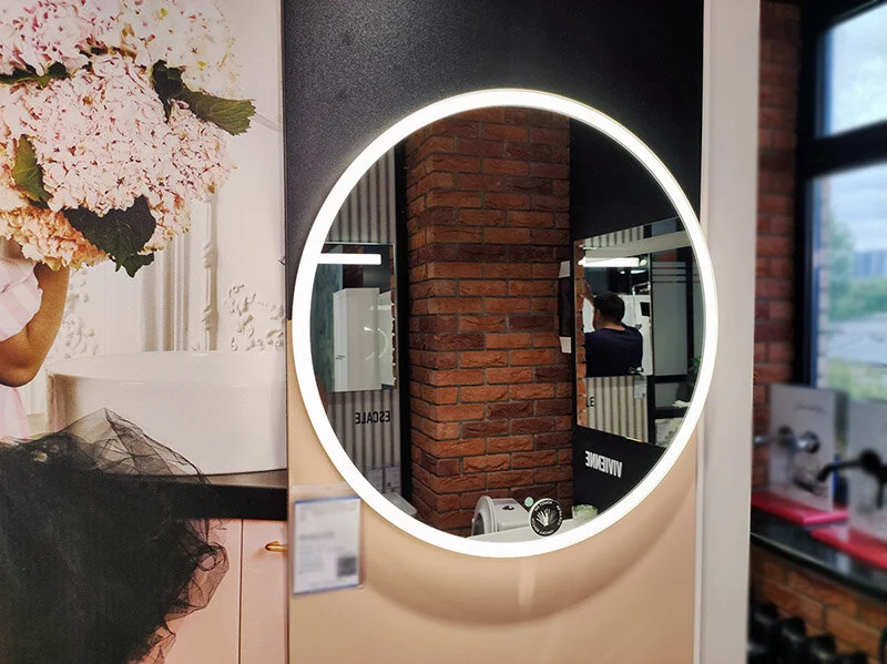 Зеркало с подсветкой Jacob Delafon 50 см круглое, 50 см - фото 5