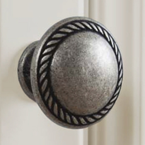 Шкаф для ванной, петли справа, цвет слоновая кость матовый, фурнитура состареное серебро, La Beaute Michel index_2 - фото 5