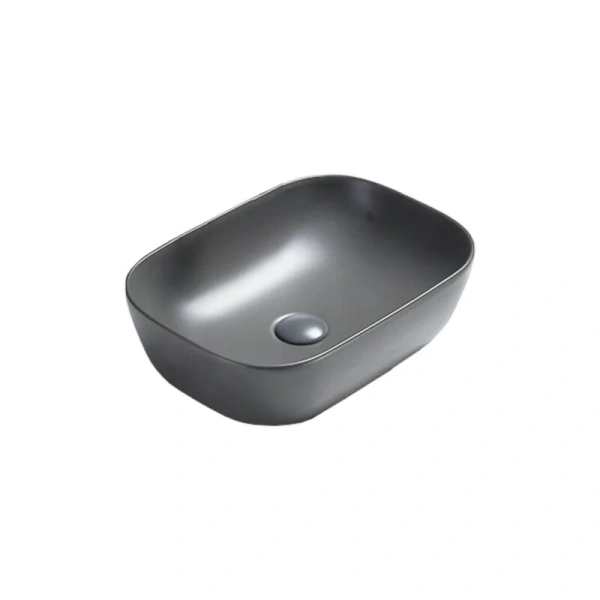 Раковина Vincea 45.5 см серая матовая, современные, hi-tech - фото 2