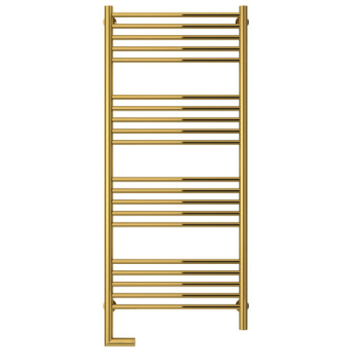 Полотенцесушитель электрический левый, цвет золото перемычка прямая Сунержа Богема 2.0 1200х500, по запросу - фото 2