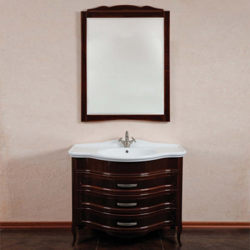 Мебель для ванной La Beaute Joanna 102 M, окрашенные, под дерево - фото 8