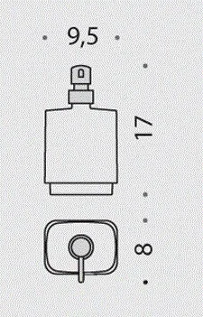 Дозатор для мыла Colombo Time настольный - фото 2