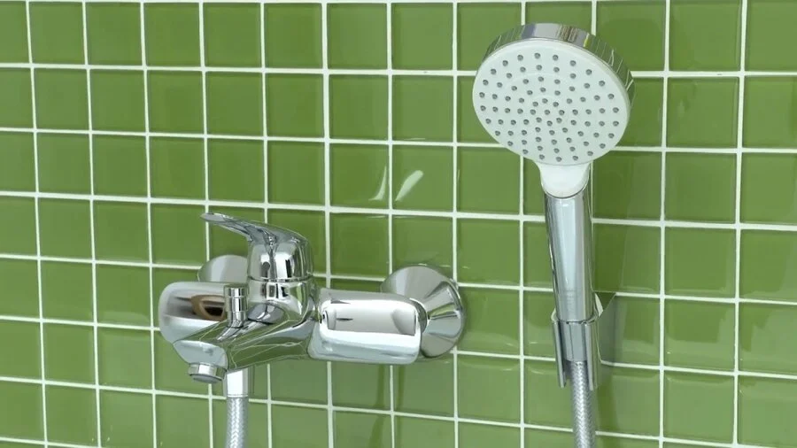 Смеситель для ванны Hansgrohe Novus, настенные - фото 5