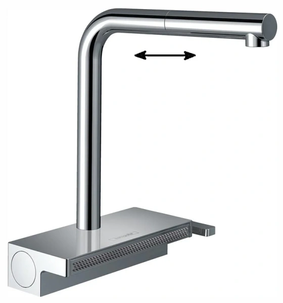 Смеситель для кухни Hansgrohe Aquno Select M81 однорычажный, хром - фото 1