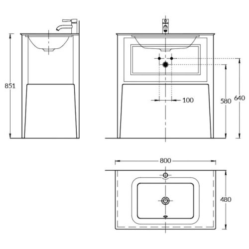Схема, напольная, пристенная - фото 4