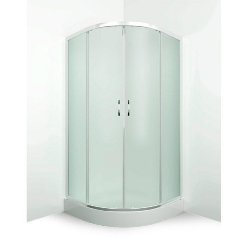 Душевой уголок, стекло матовое, Erlit Comfort, недорогие - фото 2