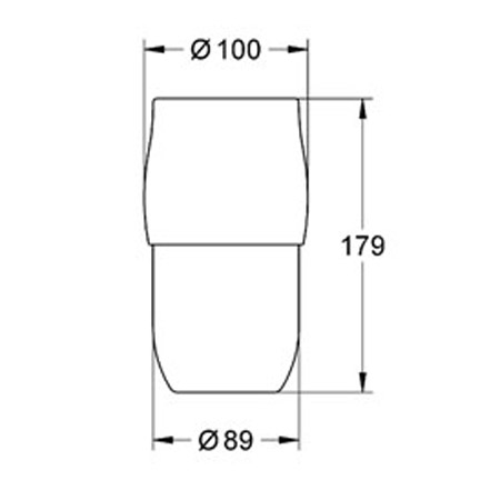 Запасной стакан для ванной Grohe Chiara 40336000 - фото 2