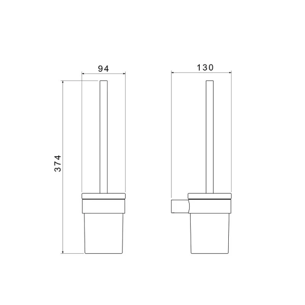 Ершик Акватек Лира хром - фото 2