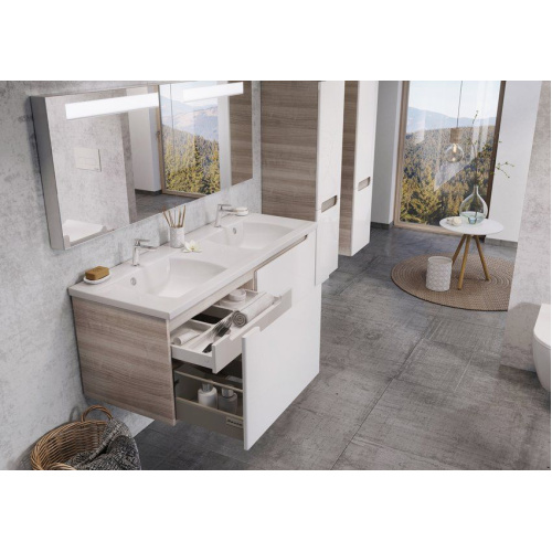 Раковина двойная, цвет белый, с отверстиями, Ravak Classic 1300 - фото 3