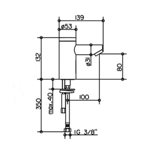 Смеситель для раковины бесконтактный Keuco Plan 54911 - фото 4