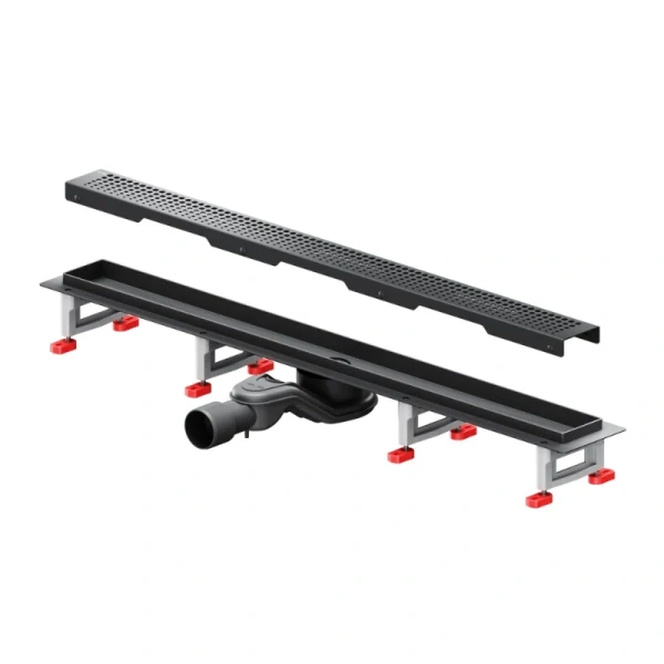 Душевой лоток Am.Pm MasterFlow 80 см черный матовый, черые - фото 3