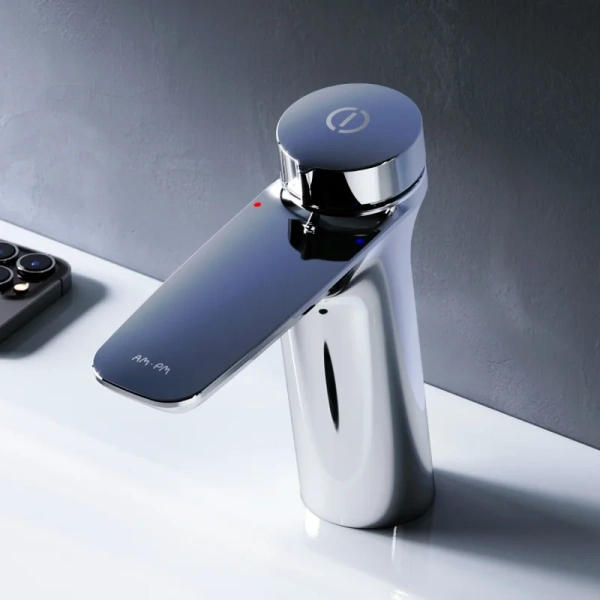 Смеситель для раковины Am.Pm Inspire 2.0 TouchReel излив 125 мм хром - фото 4