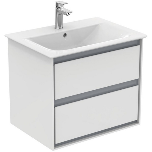 Тумба с раковиной подвесная Ideal Standard Connect Air E0818 60 см с 2-мя ящиками