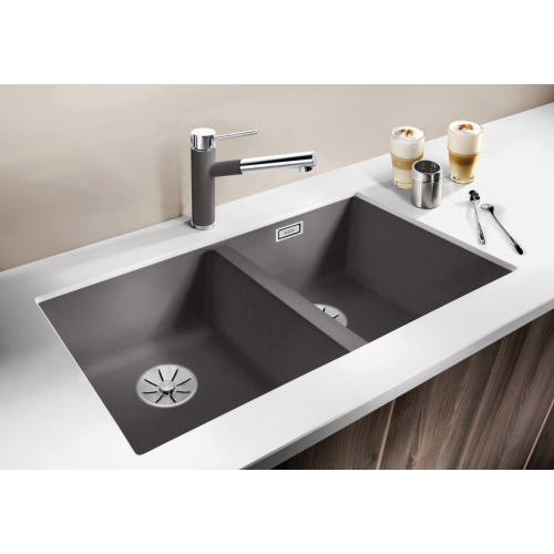 Мойка для кухни Blanco Subline 350/350-U, с двумя основными чашами - фото 7