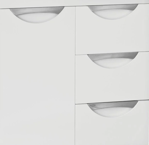 Тумба с раковиной напольная Style Line Жасмин ЛС-00000035 65 см с тремя ящиками, современная, hi-tech - фото 3