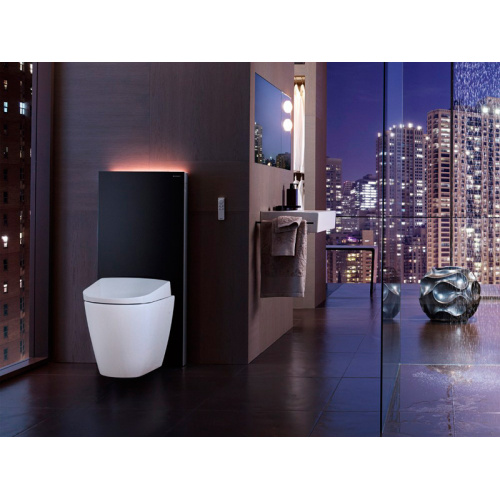 Унитаз напольный с бидеткой Geberit AquaClean Sela 146.175.11.1, c функцией биде - фото 5