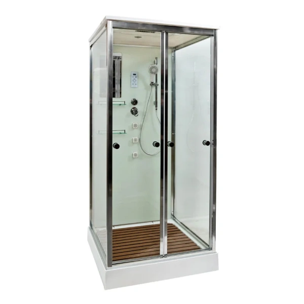 Душевая кабина Deto V 90х90 см средний поддон, современныe, hi-tech - фото 10