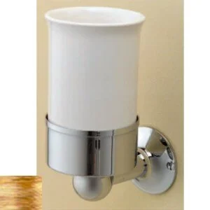 Стакан для ванной, цвет светлое золото, Devon&Devon New York, классические, ретро - фото 2