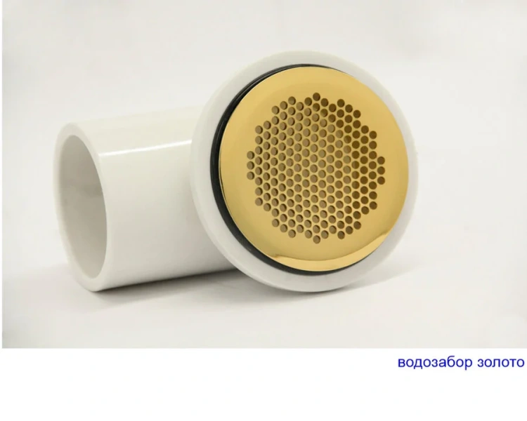 Ванна гидромассажная Whitecross Wave Soft, 150 х 70 см, увеличенная толщина акрила, усиленная армировка, белый/золото, 0101.150070.100.SOFT.GL, прямоугольные - фото 5