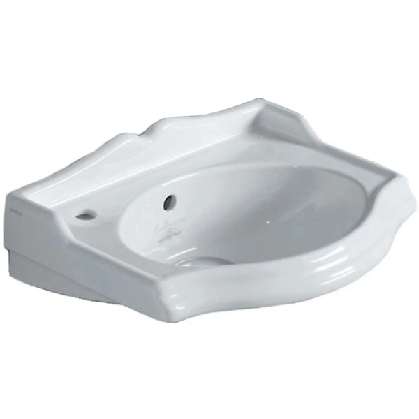 Раковина Simas Arcade AR 035 37 см без отверстия для смесителя, классические, ретро - фото 2