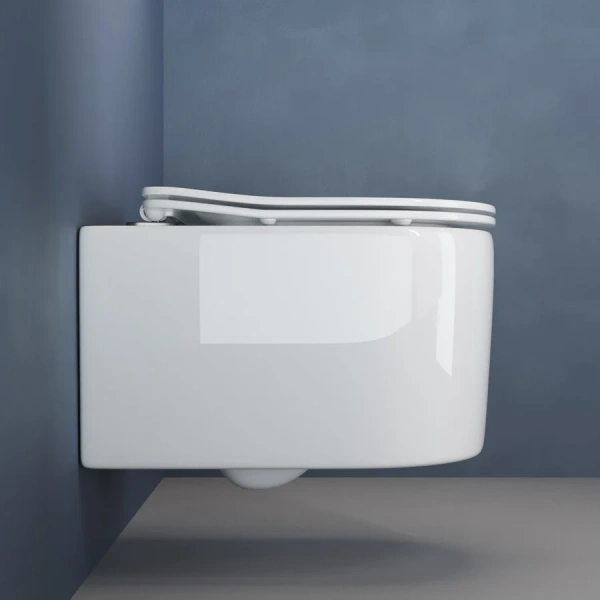 Унитаз подвесной Ceramica Nova Moments с сидением микролифт - фото 4