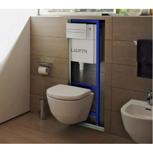 Клавиша смыва Laufen Lis черная матовая - фото 3