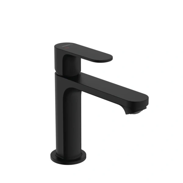 Смеситель для раковины Hansgrohe Rebris матовый черный - фото 1