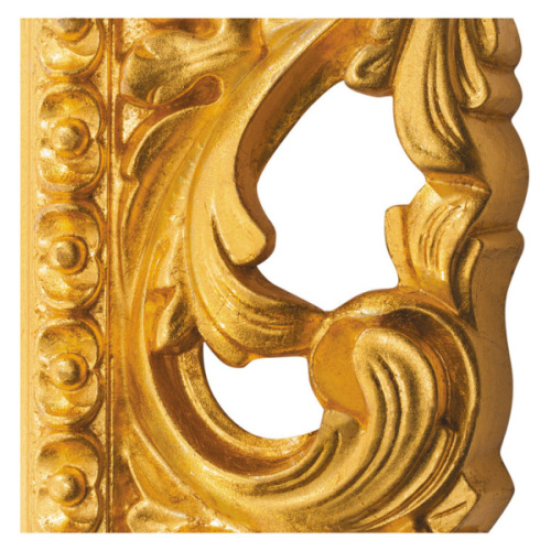 Зеркало прямоугольное с фацетом, цвет поталь золото, Tessoro Isabella 75, по запросу - фото 2