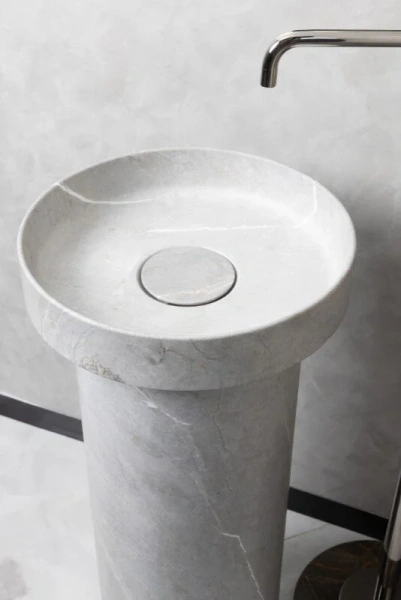 Раковина Boheme Corian 40 см amani grigio - фото 3