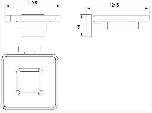 Мыльница для ванной Timo Selene 10022/00 - фото 2