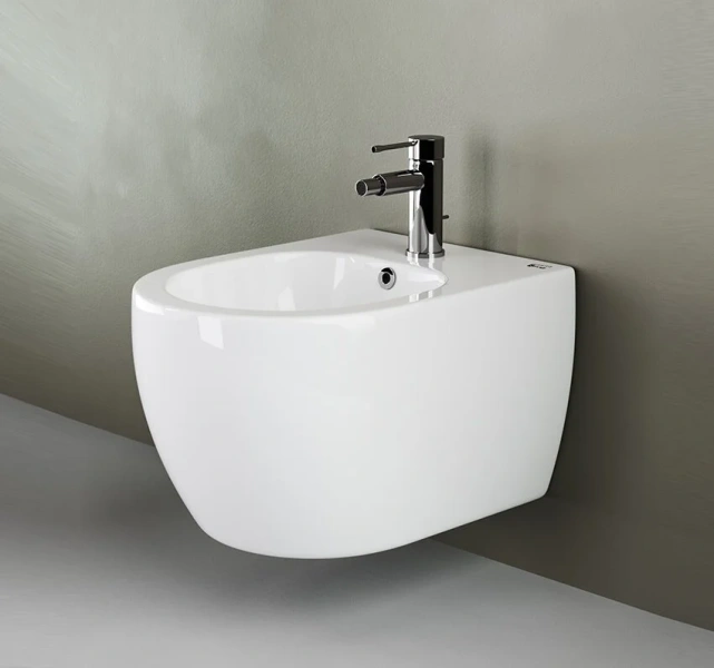 Биде подвесное Ceramica Nova Play CN3002 с донным клапаном - фото 4