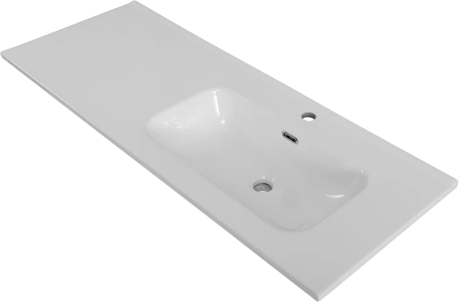 Тумба под раковину подвесная BelBagno Etna 120 см правосторонняя Rovere Moro