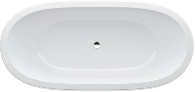 Ванна из искусственного камня Laufen Alessi One 183x87 см белая - фото 4