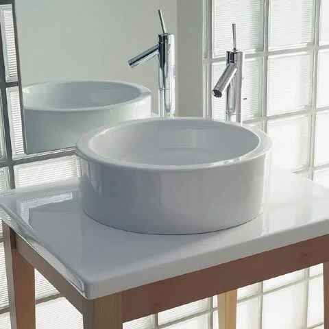 Умывальник - чаша Duravit Starck 1 0445460000, в форме чаши, круглой формы - фото 5