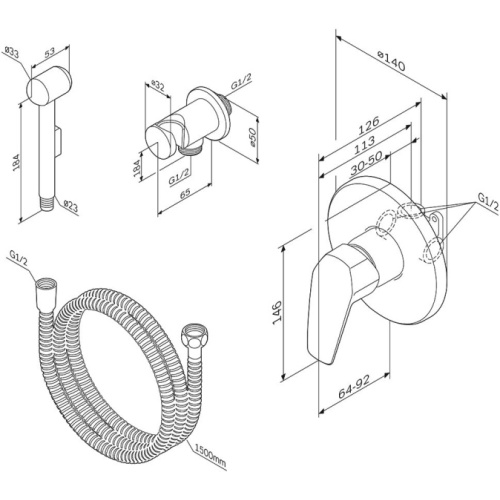 Гигиенический набор AM.PM Gem F40H9000 - фото 2