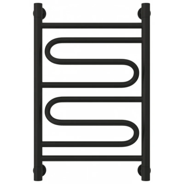 Полотенцесушитель водяной Сунержа Элегия+ 40х60 см черный матовый, черный - фото 3