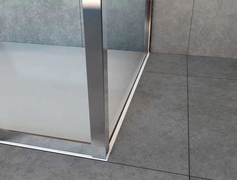Душевой уголок Vincea Garda 170х80 см стекло прозрачное, хром - фото 4