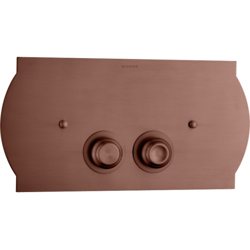 Клавиша смыва Boheme брашированная бронза - фото 4