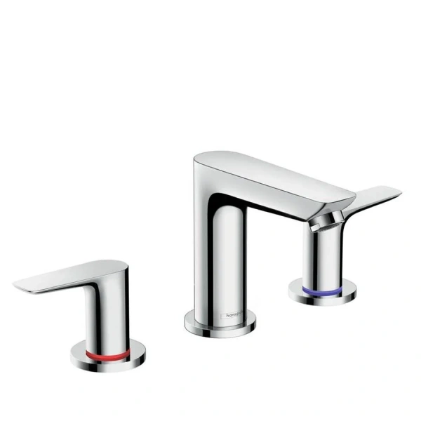 Смеситель для раковины Hansgrohe Talis E 71733 на 3 отверстия, с донным клапаном